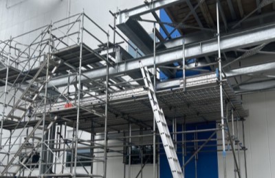 東臼杵郡門川町の株式会社高華 鳶工事一式　足場工事